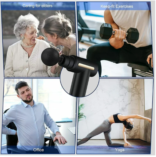 Powerful percussion massage machine