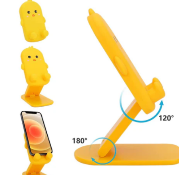 Mobile Stand – Cute Cartoon Adjustable Foldable for Phones & Tablets | PHOBIA - Image 2
