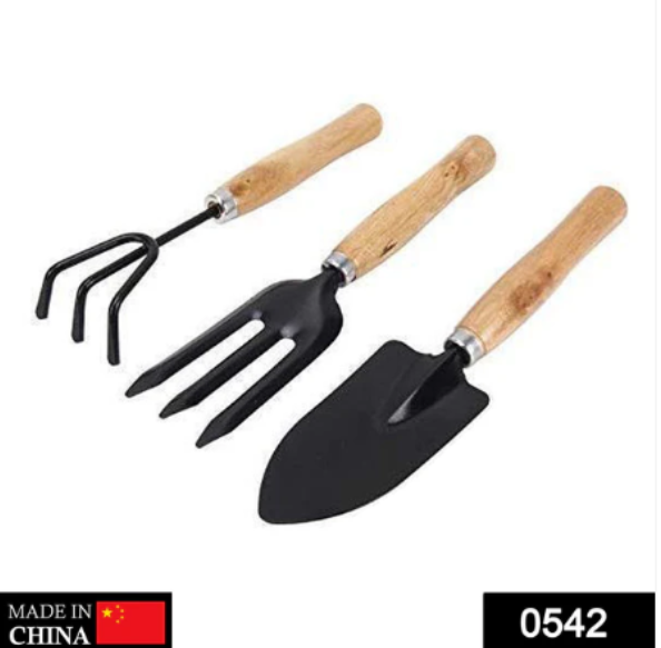 Gardening Tools Set – 3pc Hand Tools for Home Garden | XcelCraft