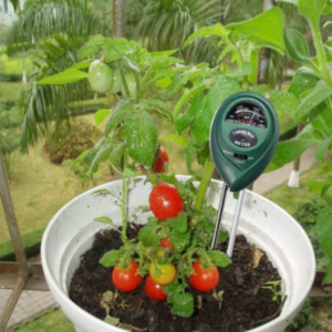 Soil Tester 3-in-1 for Moisture, pH & Sunlight | Grow Vanta