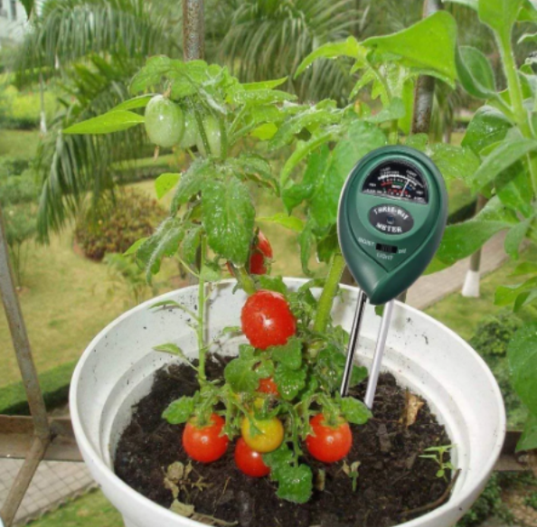 Soil Tester 3-in-1 for Moisture, pH & Sunlight | Grow Vanta