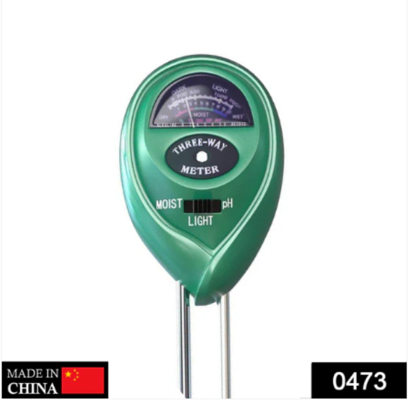Soil Tester 3-in-1 for Moisture, pH & Sunlight | Grow Vanta - Image 2
