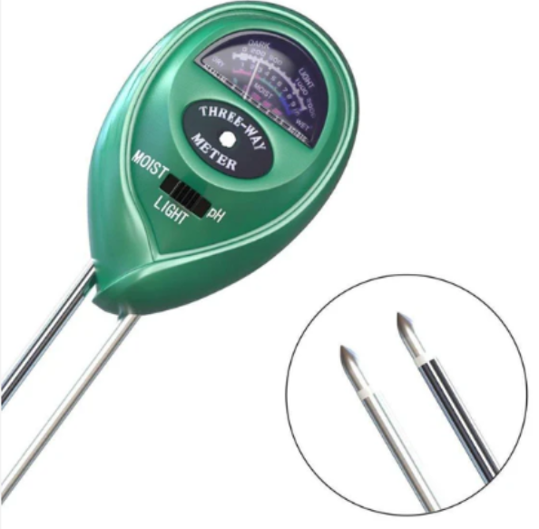Soil Tester 3-in-1 for Moisture, pH & Sunlight | Grow Vanta - Image 3