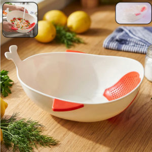 Fish-Shaped Rice Drainer – Multi-Use Kitchen Strainer