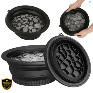 Foldable Ice Face Bowl | Ice Bowl for Face Dip | Face Ice Bowl for Instant Glow