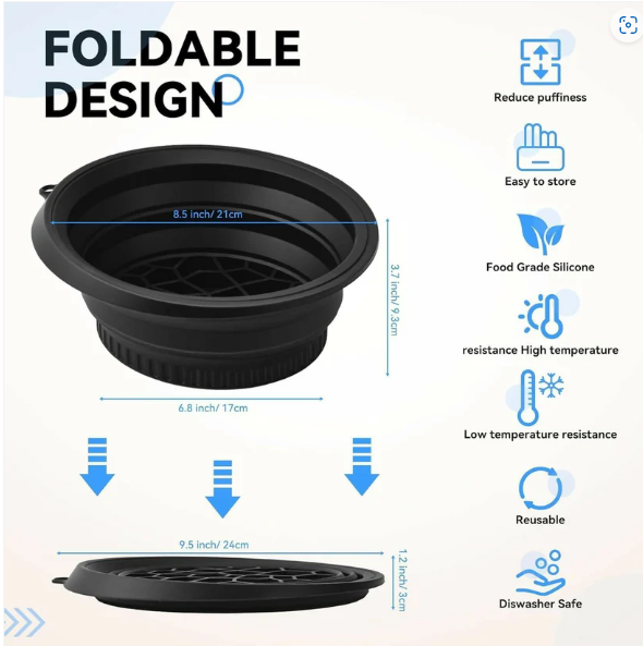 Foldable Ice Face Bowl | Ice Bowl for Face Dip | Face Ice Bowl for Instant Glow