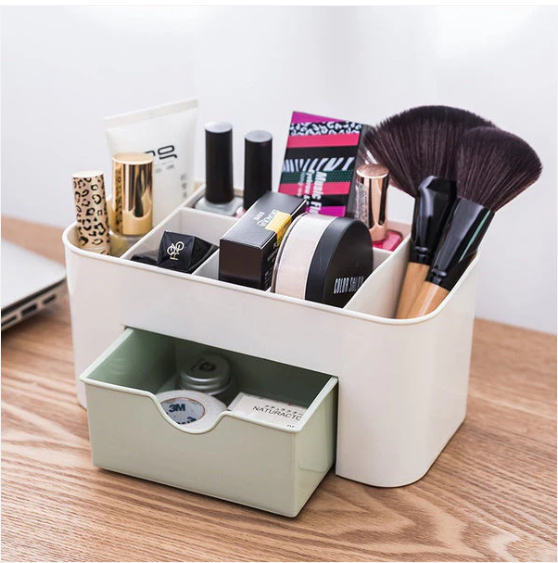 Makeup Organizer Box – Durable, Multi-Compartment Storage - Image 2