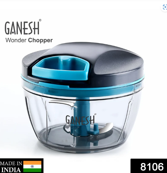 Hand Chopper 470ml – Tear-Free & Efficient | Ganesh Wonder