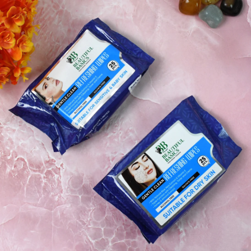 Face Wipes for Dry Sensitive Skin – Gentle Cleansing | Beautiful Basics