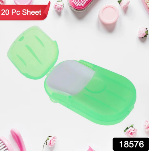 Travel Paper Soap Sheets – 20 Dissolvable Sheets in Mini Box | VelvetBubbles - Image 2
