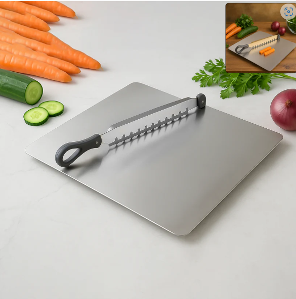 Vegetable Slicer Tool – Adjustable Stainless Steel Cutter for Uniform Slicing