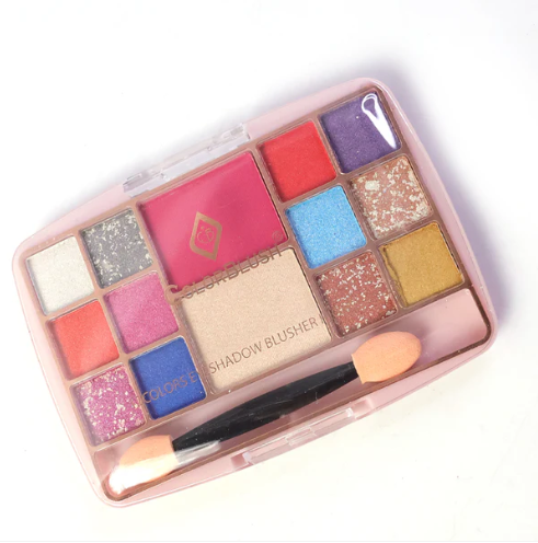 Multi-Color Eyeshadow Palette – Matte & Shimmer Eye Makeup Kit - Image 3
