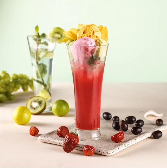 Matt Finish Plastic Glass Set – Durable 300ML 6-Piece Set
