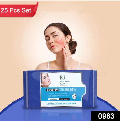 Facial Wet Wipes – Refreshing & Alcohol-Free | Beautiful Basics - Image 2