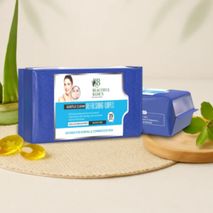 Oily Skin Face Wipes – Refreshing Cleansing | Beautiful Basics (2x50)