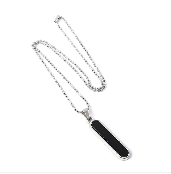 Minimalist Bar Pendant Necklace – Sleek Customizable Design - Image 3
