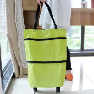 Foldable Trolley Bag – Wheeled Shopping & Travel | FERVENT by FERVENT