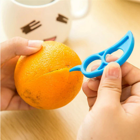 Snail Orange Peeler – Easy Ring Design for Mess-Free Citrus | Quickslice