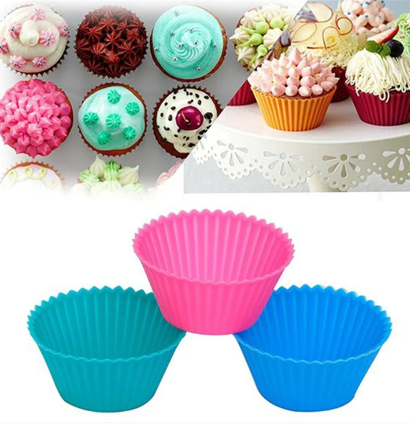 Silicone Cupcake Mould – Reusable Non-Stick Baking Cup | Bake & Dwell