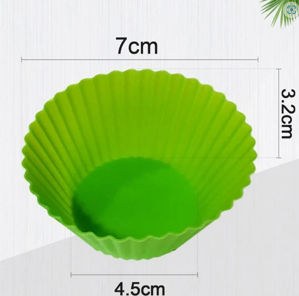 Silicone Cupcake Mould – Reusable Non-Stick Baking Cup | Bake & Dwell