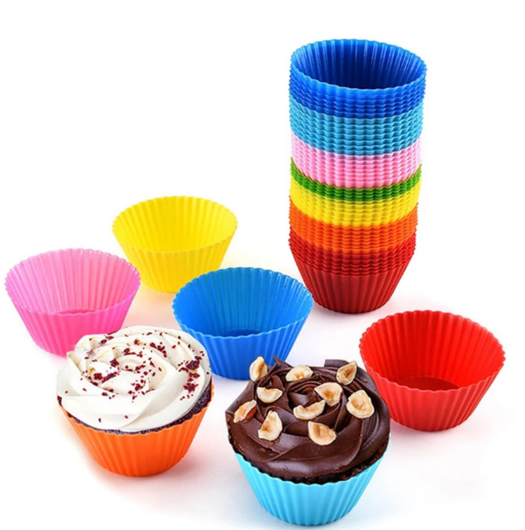 Silicone Cupcake Mould – Reusable Non-Stick Baking Cup | Bake & Dwell