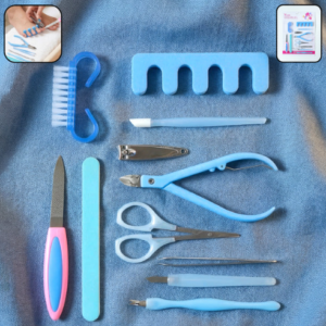 11 in 1 Manicure Pedicure Nail Care Kit – Professional Grooming Set