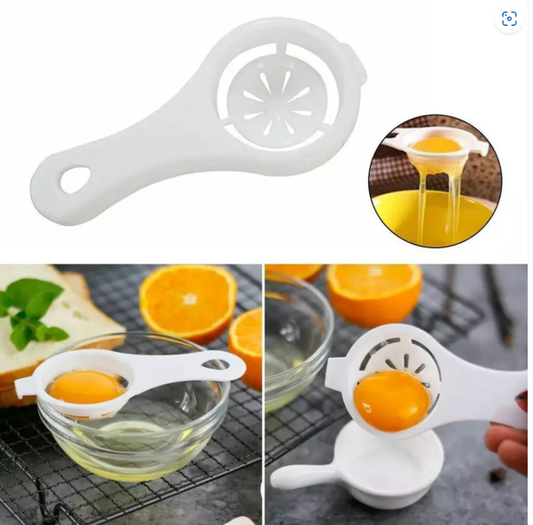 Egg Yolk Separator – Food Grade Wheat Straw Filter | Bake & Dwell