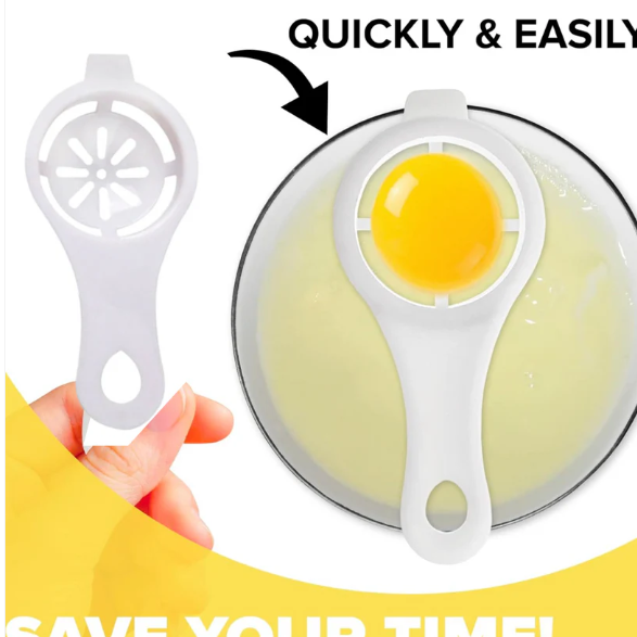 Egg Yolk Separator – Food Grade Wheat Straw Filter | Bake & Dwell