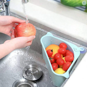 Sink Drainer Shelf – Corner Kitchen Organizer | Organivo