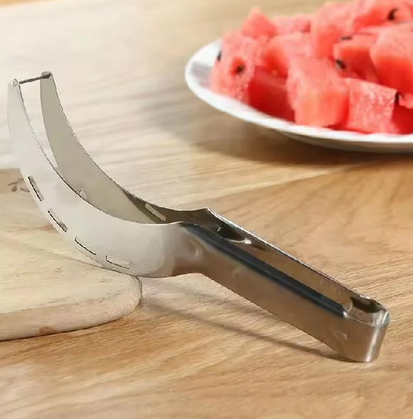 Watermelon Slicer – 3-in-1 Stainless Steel Tool | Quickslice