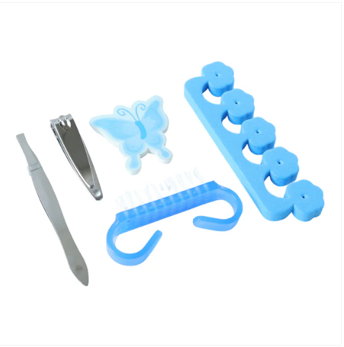 Premium 5 in 1 manicure pedicure kit – Complete nail care tools for home & travel