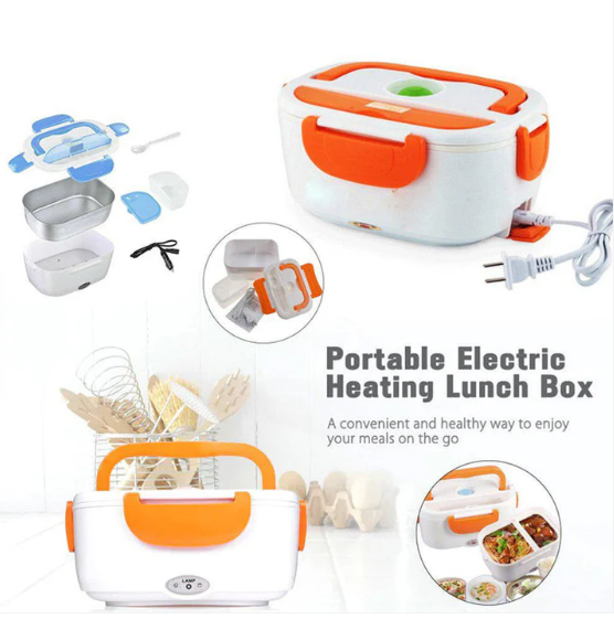 Electric Lunch Box – Portable Food Warmer Tiffin | CustomSpot - Image 6