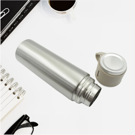 Stainless Steel Vacuum Flask Set – Keeps Drinks Hot & Cold 12h - Image 5