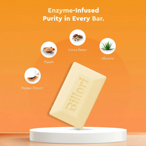 Papaya Glow Hydrating Soap – Nourishes & Brightens Skin Naturally - Image 4