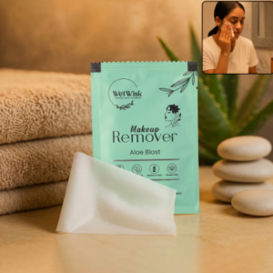 Makeup Remover Wet Wipes – Gentle & Travel-Friendly Facial Cleansing
