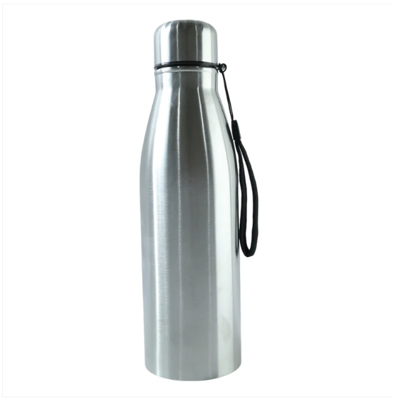 1000 ML Stainless-Steel Water Bottle – Leakproof with Carry Strap - Image 4