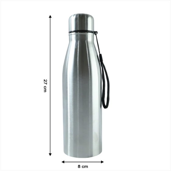1000 ML Stainless-Steel Water Bottle – Leakproof with Carry Strap - Image 5