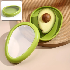Green Oval Vegetable Container – Keeps Produce Fresh & Organized