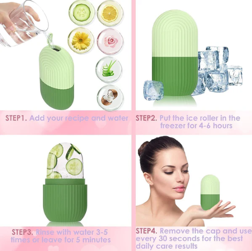 Ice Roller for Face – Reusable Facial Massager | GlowForm - Image 4