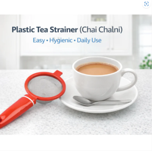 Plastic Chai Chalni – Fine Mesh Sieve Filter for Tea | Siplix