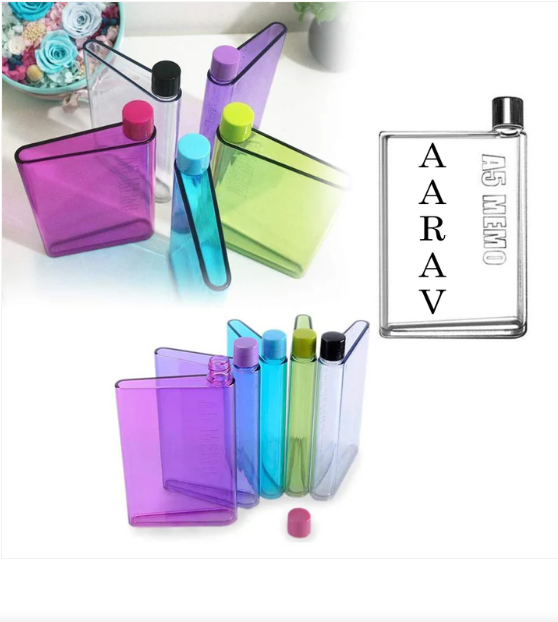 A5 Notebook Water Bottle – Slim & Leakproof | CustomSpot - Image 3