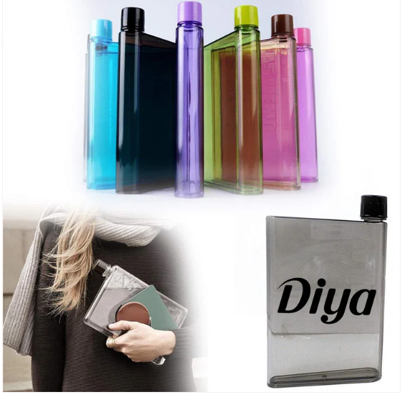 A5 Notebook Water Bottle – Slim & Leakproof | CustomSpot - Image 4