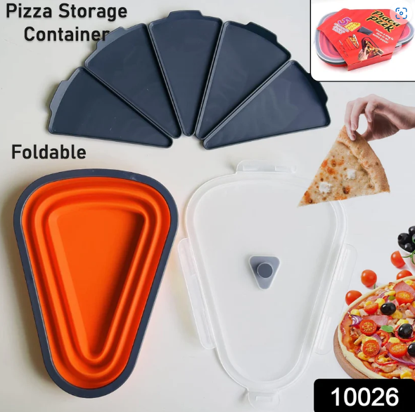 Pizza Storage Container – Expandable Silicone Box with 5 Trays | Tidy Table