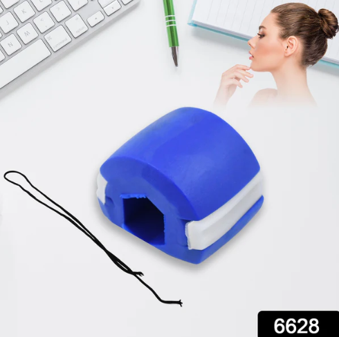 Jawline Exerciser – Dark Blue for Sculpting & Defining Jaw | FitFuzion