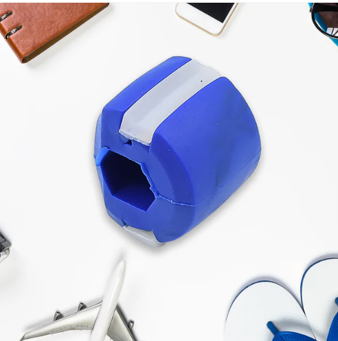 Jawline Exerciser – Dark Blue for Sculpting & Defining Jaw | FitFuzion