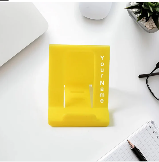 Plastic Mobile Phone Stand – Adjustable Foldable Desk Holder - Image 3