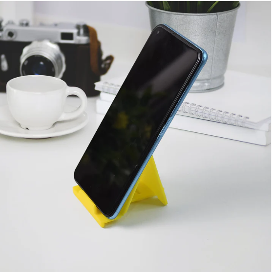 Plastic Mobile Phone Stand – Adjustable Foldable Desk Holder - Image 5