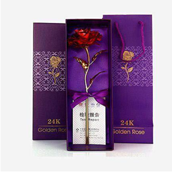 Artificial Golden Rose – 24K Plated Everlasting Gift | Styleva