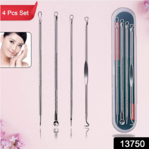 Blackhead Remover Tool – 4-in-1 Stainless Steel Extractor | ToolMate Pro