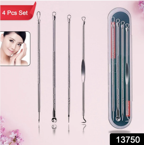 Blackhead Remover Tool – 4-in-1 Stainless Steel Extractor | ToolMate Pro